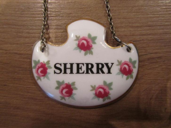 Vintage sherry hanger, Antiek en Kunst, Curiosa en Brocante, Ophalen of Verzenden