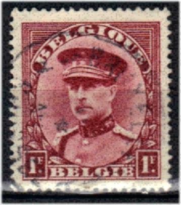 Belgie 1931 - Yvert/OBP 317 - Albert I met kepi (ST) beschikbaar voor biedingen