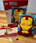 Lego 40535 - Brick Sketches Iron Man, Ophalen of Verzenden, Zo goed als nieuw, Complete set, Lego