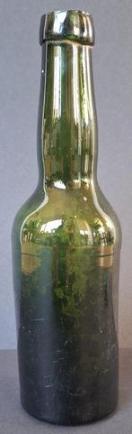 Oud groen flesje - Adv S 450, Antiek en Kunst, Antiek | Glas en Kristal, Ophalen of Verzenden