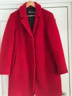 Prachtige MILO wollen jas maat 44.   55 % wol, Ophalen of Verzenden, Zo goed als nieuw, Maat 42/44 (L), Zwart