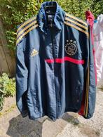 Ajax Aegon trainingsjas maat L, Kleding | Heren, Jassen | Zomer, Ophalen of Verzenden, Zo goed als nieuw, Blauw