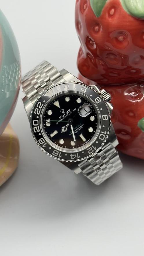 GMT-Master II  126710GRNR Bruce Wayne Jubilee 2025 Mod Sport, Sieraden, Tassen en Uiterlijk, Sporthorloges, Nieuw, Conditie, GPS