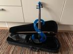 Stagg EVN 4/4 Electric Violin + Case, Muziek en Instrumenten, Strijkinstrumenten | Violen en Altviolen, 4/4-viool, Gebruikt, Elektrisch