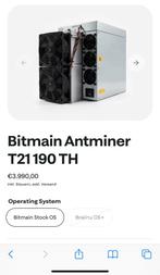 Mining machines t21, Computers en Software, Videokaarten, GDDR6, PCI-Express 4, Ophalen of Verzenden, Zo goed als nieuw
