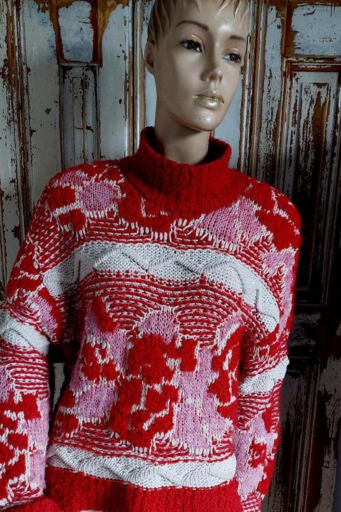 Zara koltrui maat M, Kleding | Dames, Truien en Vesten, Gedragen, Maat 38/40 (M), Rood, Verzenden