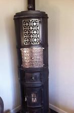 Zeldzame Deense Bauhaus Houtkachel - Collector's Item, Huis en Inrichting, Kachels, Ophalen, Gebruikt, Houtkachel, Vrijstaand