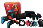 Nintendo Switch-console, Met 2 controllers, Ophalen of Verzenden, Switch Original, Gebruikt