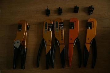 DMC coax BNC krimptang M22520/5-01 + extra matrijs beschikbaar voor biedingen