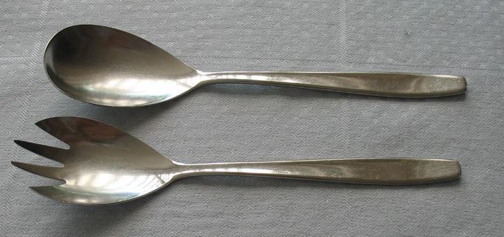 Gero Zilmeta slacouvert, Huis en Inrichting, Keuken | Bestek, Gebruikt, Los bestek, Rvs of Chroom, Ophalen of Verzenden