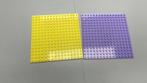 SB2244 Lego grond/ bouwplaat 16x16 fel geel + licht paars 2, Ophalen of Verzenden, Zo goed als nieuw