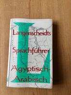 Langenscheidts sprachfuhrer. Agyptisch-Arabisch, Ophalen of Verzenden, Gelezen, Overige uitgevers