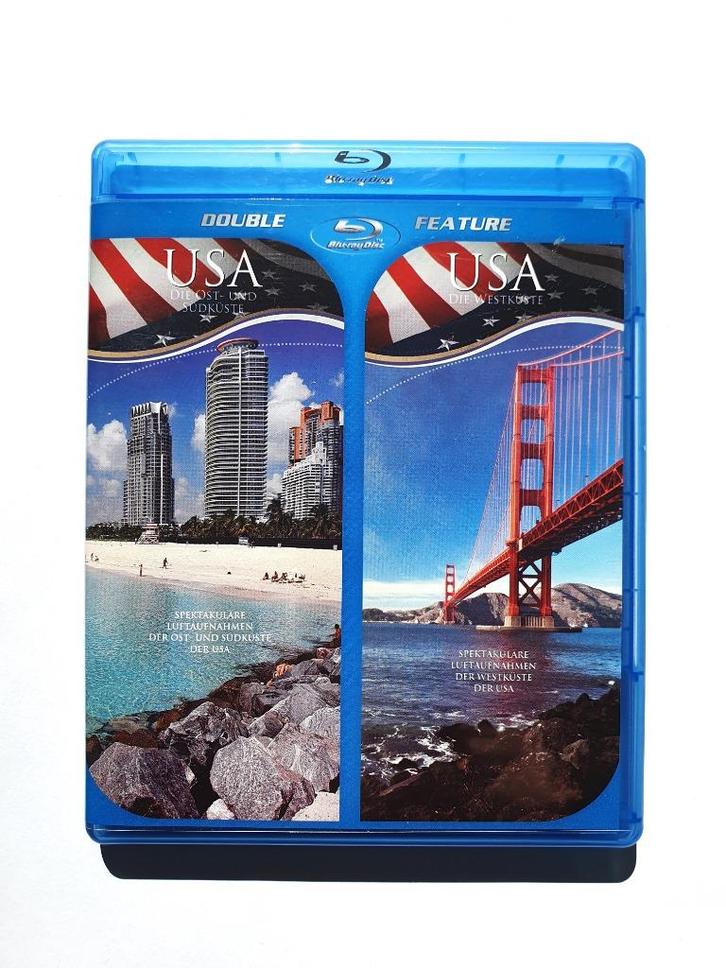Coasts of the United States from the Sky, Cd's en Dvd's, Blu-ray, Zo goed als nieuw, Ophalen of Verzenden