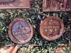Oude Houten Biervaten - Decoratief, Ophalen of Verzenden, Gebruikt, Reclamebord