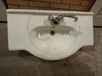 Wastafel met kraan, Doe-het-zelf en Verbouw, Sanitair, Ophalen, Gebruikt, Wastafel