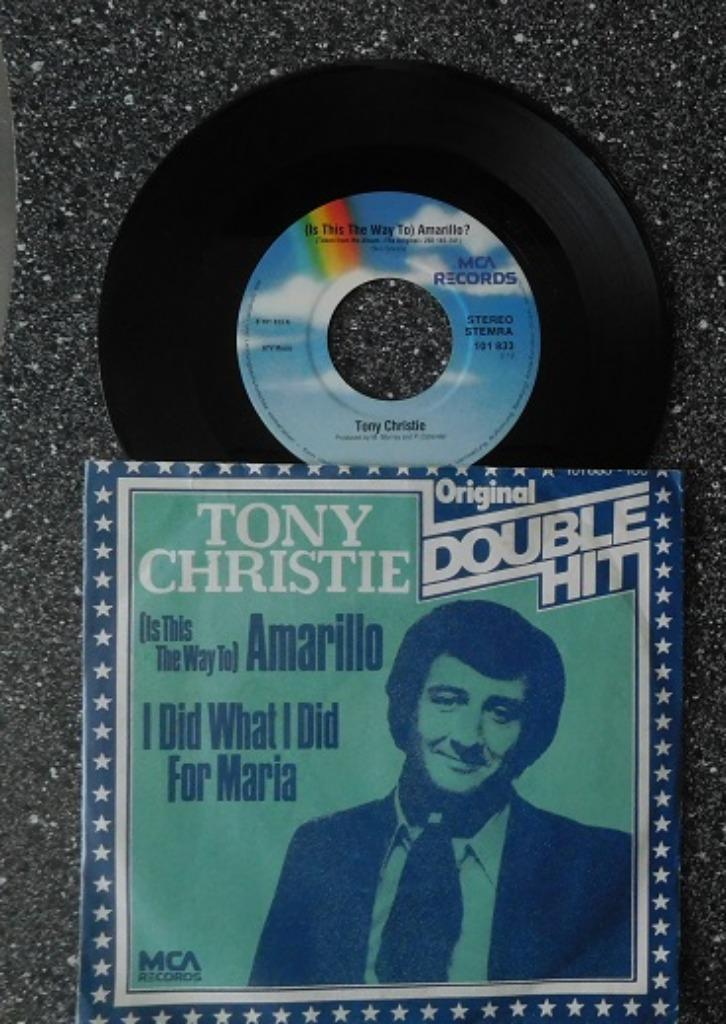 Tony Christie - is this the way to Amarillo (vanaf € 2,00), Cd's en Dvd's, Vinyl Singles, Ophalen of Verzenden