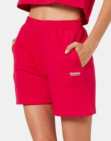 NIEUW! Sundek korte joggingbroek zomer shorts roze XS beschikbaar voor biedingen