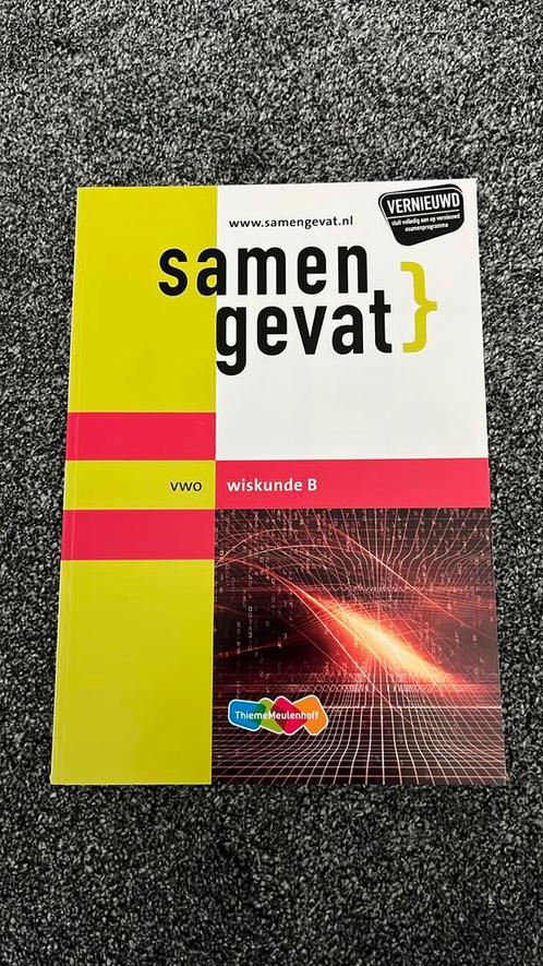 Samengevat wiskunde B VWO, Boeken, Schoolboeken, Nieuw, Nederlands, VWO, Ophalen of Verzenden