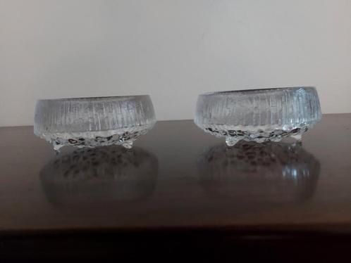 2 Ittala dessertschaaltjes Tapio Wirrkala Ultima Thule, Antiek en Kunst, Antiek | Glas en Kristal, Ophalen of Verzenden