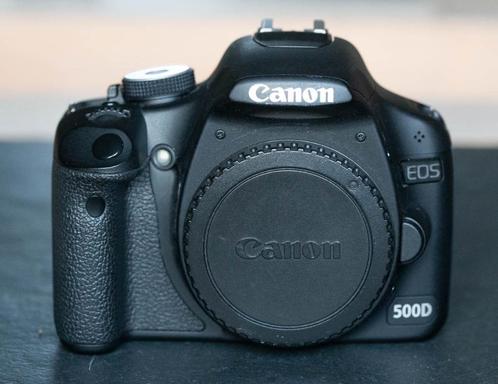 Canon EOS 500d body met defect, Audio, Tv en Foto, Fotocamera's Digitaal, Gebruikt, Spiegelreflex, Canon, Geen optische zoom, Ophalen