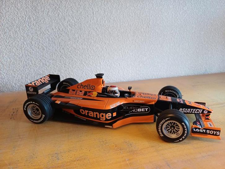 Minichamps F1 1:18 '01 - Orange Arrows A22 Jos Verstappen, Hobby en Vrije tijd, Modelauto's | 1:18, Zo goed als nieuw, Auto, Overige merken