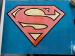 Grote poster superman, Rechthoekig Staand, Ophalen of Verzenden, Zo goed als nieuw, A1 t/m A3