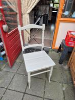 4 Antieke Bistrostoelen met Gietijzer, Ophalen, Overige kleuren, Brocant, Franse style, Zo goed als nieuw