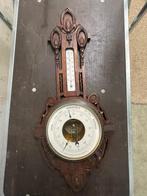 Fraaie barometer met ornamenten, Ophalen, Gebruikt, Weerstation