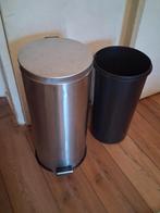 Te koop, Ikea prullenbak met pedaal functie., Ophalen, Metaal, Met pedaal, Minder dan 50 cm