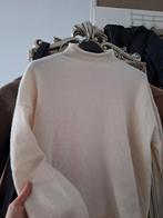 Mango ecru witte trui met col van 100% kasjmier maat S 36, Kleding | Dames, Mango, Verzenden, Wit, Zo goed als nieuw