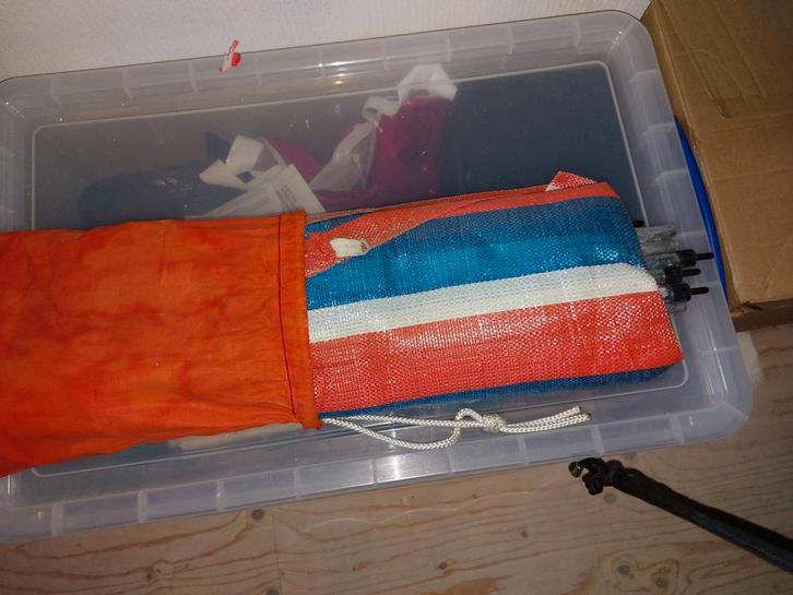 Strand windscherm - Camping windscherm, Caravans en Kamperen, Windschermen, Zo goed als nieuw, Ophalen of Verzenden