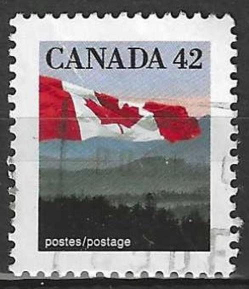 Canada 1991 - Yvert 1222 - Nationale Canadese vlag (ST), Postzegels en Munten, Postzegels | Amerika, Gestempeld, Noord-Amerika