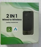 Draadloze CarPlay/Android Auto Adapter USB/USB-C, Ophalen of Verzenden, Nieuw