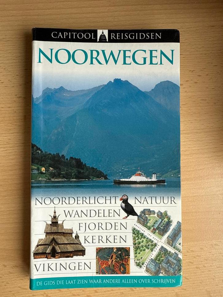 Capitool Reisgids Noorwegen, Boeken, Reisgidsen, Gelezen, Reisgids of -boek, Europa, Capitool, Ophalen of Verzenden