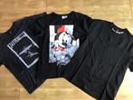 T-shirts pakket 3 dames shirts zwart Disney L 42 44, Zwart, Maat 42/44 (L), Ophalen of Verzenden, Zo goed als nieuw