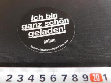 stickers Icg bin ganz schön geladen !  BRAUN  beschikbaar voor biedingen