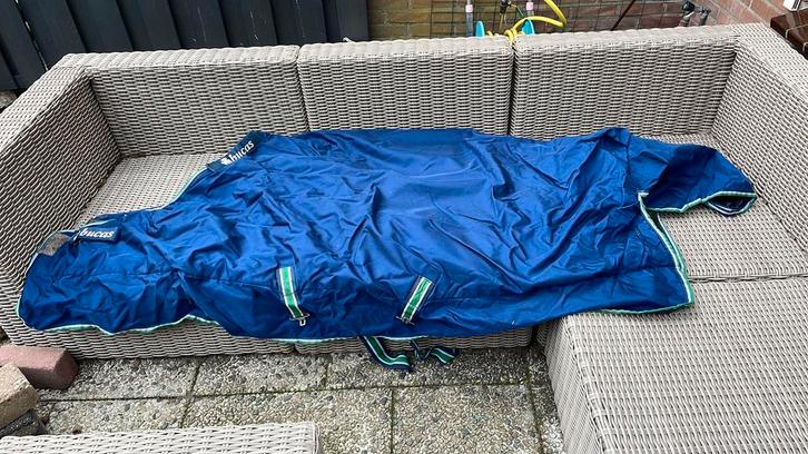 Bucas Smartex Extra Big Neck 300g Blue maat 5’9, Dieren en Toebehoren, Paarden en Pony's | Dekens en Dekjes, Zo goed als nieuw