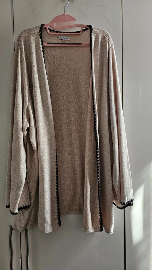 MS Mode🌺Prachtig Splinternieuw vest🎀Mt 3 XL, Kleding | Dames, Grote Maten, Nieuw, Trui of Vest, Beige, Ophalen