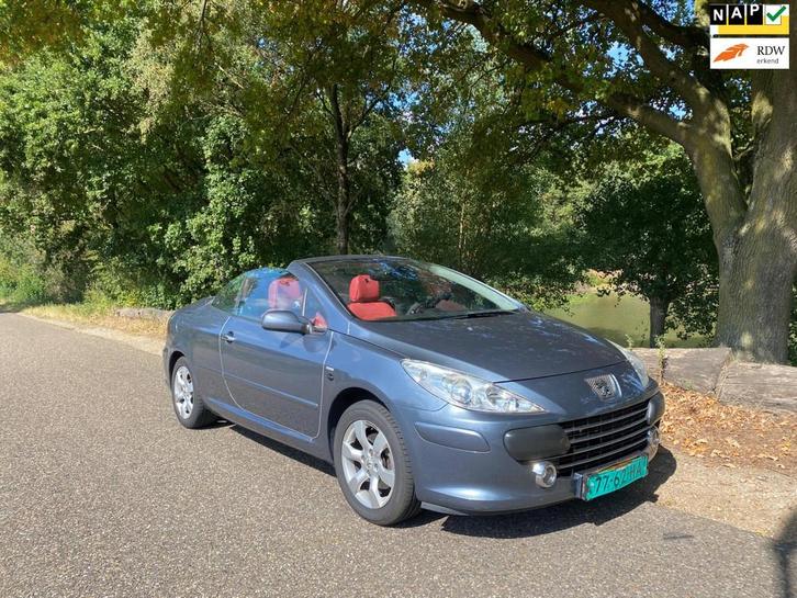Peugeot 307 CC LAGE KM.STAND !2.0-16V, Auto's, Peugeot, Bedrijf, Te koop, Airbags, Airconditioning, Centrale vergrendeling, Climate control