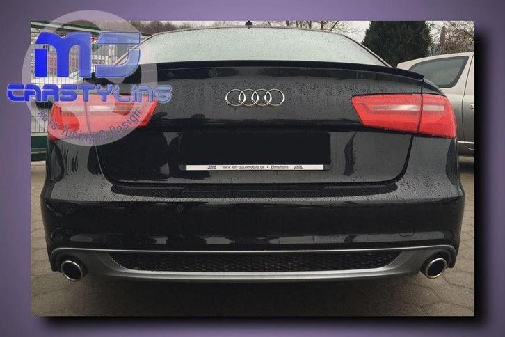 Audi A6 C7 – Achterbumper diffuser [S-line look], Auto diversen, Tuning en Styling, Ophalen of Verzenden