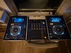 Pioneer CDJ 2000 Nexus set met DJM 700 & Flightcase, Ophalen, Gebruikt, Audio