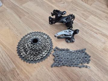 Groepset Shimano XT 2x11 speed (M8000 series) beschikbaar voor biedingen