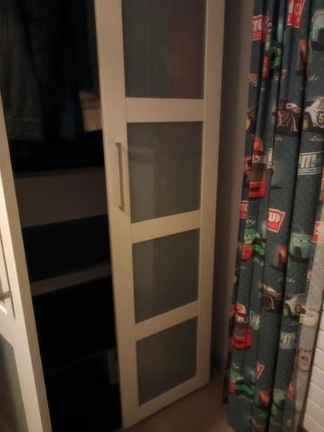 Pax kast deur 1 stuks met getint glas