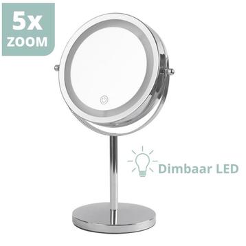 Partij make-up/scheer spiegels (led+vergroting) beschikbaar voor biedingen