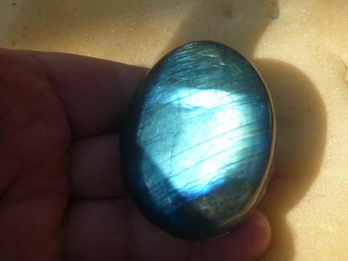 Labradoriet handsteen(10), Verzamelen, Mineralen en Fossielen, Mineraal, Ophalen of Verzenden