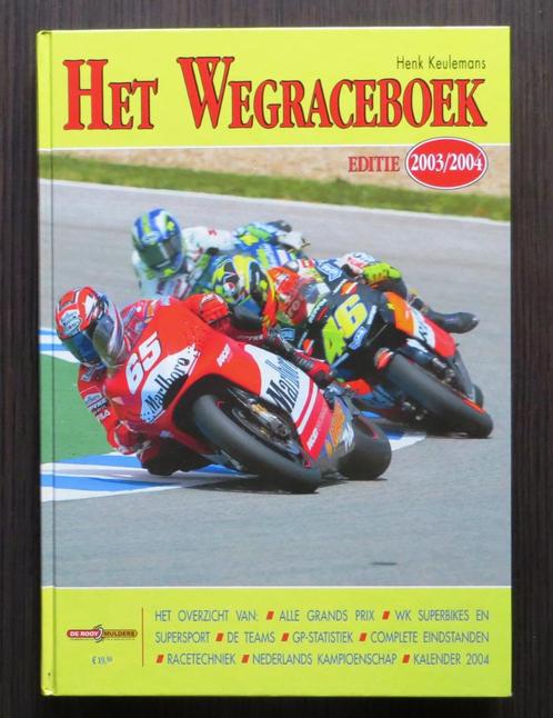 Het Wegraceboek 2003/2004, Boeken, Motoren, Gelezen, Algemeen, Verzenden