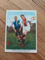 1932 voetbal plaatje CJ Groothoff Ajax in zeer goede staat, Ophalen of Verzenden, Zo goed als nieuw, Ajax, Poster, Plaatje of Sticker