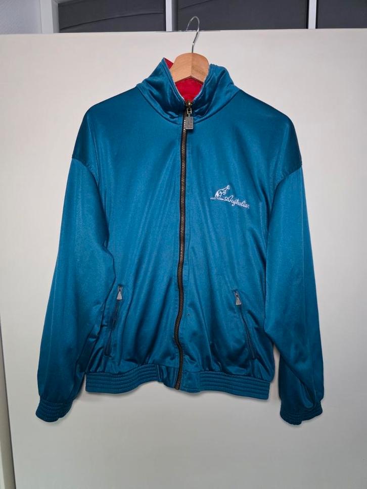 Dubbelzijdige australian jack maat 50 Perry / Glimmer gaten*, Kleding | Heren, Jassen | Zomer, Zo goed als nieuw, Maat 48/50 (M)