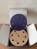 Schuurpapier klittenband 125mm 9 stofgaten nieuw 50 stuks, Ophalen of Verzenden