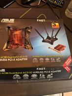 Asus PCE AC88 draadloze netwerkkaart, Computers en Software, Netwerkkaarten, Ophalen of Verzenden, Zo goed als nieuw, Intern, Asus